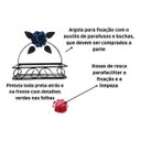 Ver imagem 3 de Porta Shampoo Rústico em Ferro:azul