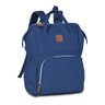 BOLSA MATERNIDADE MOCHILA MAMAE E BEBE PRATICA ESPAÇOSA:Azul - 1