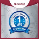 Ver imagem 3 de Relógio de Parede Eurora Cozinha Sala Quadrado Branco 6540