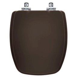 Assento Sanitário Soft Close Stylus Marrom Café para Vaso Celite - 1
