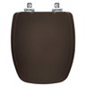 Assento Sanitário Soft Close Stylus Marrom Café para Vaso Celite - 1