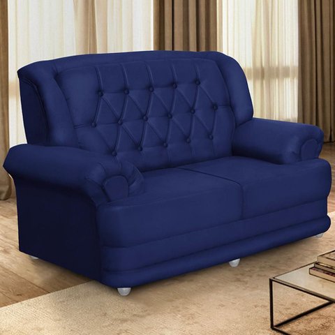 Sofá 1,50m 2 Lugares Suede Filadélfia