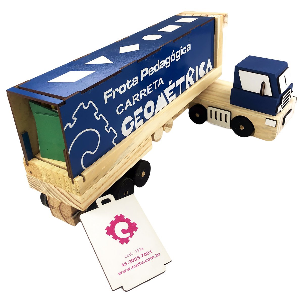 Carreta Madeira Truck Brinquedo: Promoções