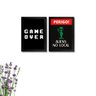 Kit com 2 Quadros Decorativos Game Over Perigo Alien - 1