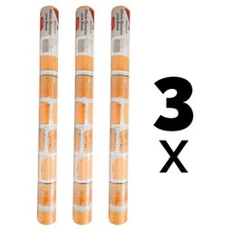 3 Adesivo Parede Tijolos Marrom Fácil Aplicação Amigold Casa - 2