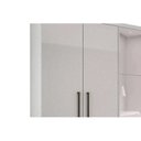 Ver mais imagens de Guarda Roupa Casal 6 Portas e 8 Gavetas c/ Espelho Dello Plus Canela/FendiOff - Novo Horizonte