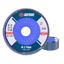 Ver imagem 1 de Disco Flap Aeme Extra Nylon Reto Zircônio 4.1/2" (115mm) 10 Unidades