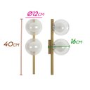 Ver imagem 2 de Arandela Orbit Globo Vidro ARH1535TRDO1535 Studioluce ST2060