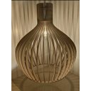 Ver imagem 4 de Luminária Teto Tipo Pendente Em Mdf - Completa