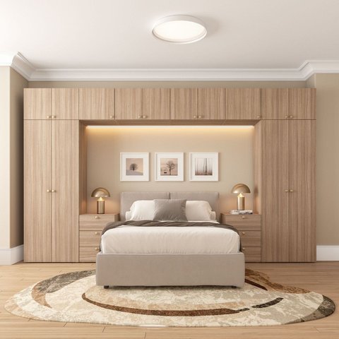 Guarda-Roupa Modular 370cm Frame Yescasa