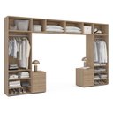 Ver imagem 4 de Guarda-Roupa Modular 370cm Frame Yescasa