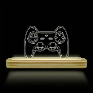 Luminária Led de Mesa Controle Game