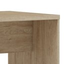Ver imagem 7 de Bancada para Cozinha com Prateleiras 135cm Finesse Yescasa Bege Cappuccino/Carvalho Mel