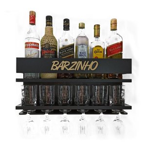 Barzinho para Sala Bebidas Presente de Natal - Barzinho Pr