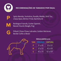 Conjunto Guia + Coleira + Peitoral Olho Grego - Prediletta - G - 13