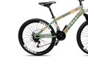 Ver imagem 3 de Bicicleta Colli Mônaco Aro 26 Disco 21 V Rapid Fire Cor Vermelho Tamanho do Quadro 13,5 Verde Milita