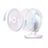 Mini Ventilador sem Fio - Branco - 9