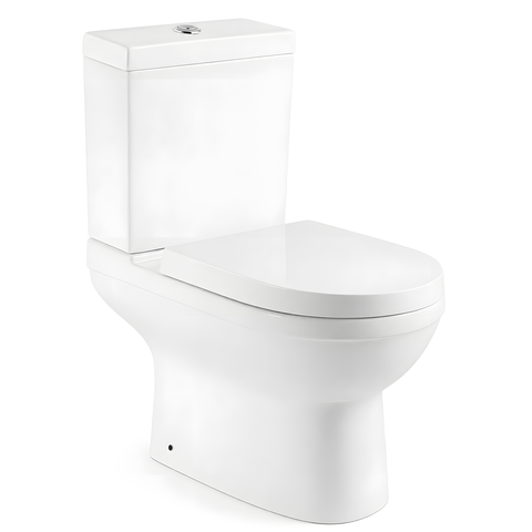 Vaso Sanitário Caixa Acoplada Cerâmica Smart Fit Branco Brilhante