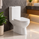 Ver imagem 3 de Vaso Sanitário Caixa Acoplada Cerâmica Smart Fit Branco Brilhante