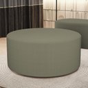 Ver imagem 2 de Puff Redondo Orgânico para Living 90cm Lola W01 Bouclê Oliva - Lyam Decor
