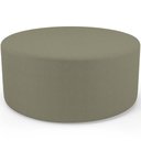 Ver imagem 1 de Puff Redondo Orgânico para Living 90cm Lola W01 Bouclê Oliva - Lyam Decor