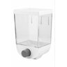 Dispenser para Cereais, Grãos e Alimentos Preto e Branco - 3
