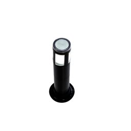 Poste Arandela Tube Light Janela Tampa Transp 39cm Preto - 3