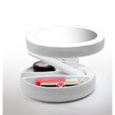 Ver imagem 5 de Espelho Maquiagem Luz Led Amplia 10X Dobravel Maquiagem