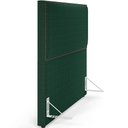 Ver imagem 7 de Cabeceira Box Casal Com Tachas 140 cm Vicenza L02 Bouclê Verde - Lyam Decor