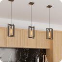 Ver imagem 3 de Pendente Luminária Moderna Industrial Preto