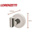 Ver imagem 2 de Cabide Lorenzetti 2060 N82 Loft Nickel