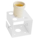 Ver imagem 5 de Poste Balizador Marrom 20cm para Jardim em Alumínio + LED Branco Quente ST2791