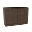 Ver imagem 2 de Balcão 120cm 2 Portas 1 Prateleira Interna Cozinha sem Tampo Lisboa Marrom/Avelã