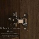 Ver imagem 7 de Balcão 120cm 2 Portas 1 Prateleira Interna Cozinha sem Tampo Lisboa Marrom/Avelã