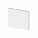 Ver imagem 3 de Rodape-guarnição Poliestireno Slim 10x1x225cm 40910 (barra)
