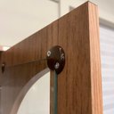 Ver imagem 4 de Cristaleira para Taças e Garrafas MDF Cinamomo/Off White Murano