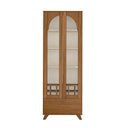 Ver imagem 2 de Cristaleira para Taças e Garrafas MDF Cinamomo/Off White Murano