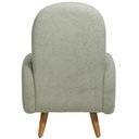 Ver mais imagens de Poltrona de Amamentação Fixa Pés Manu Dolce D02 Bouclê Verde Oliva C-199 - Lyam Decor