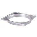 Ver imagem 1 de Base Porta Grelha Alumínio Polido 15x15 Cm