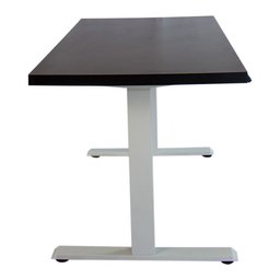 Mesa com Regulagem 1,50x70 Branco com Tampo Preto - 2