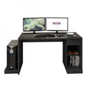 Ver imagem 3 de Mesa Gamer Escrivaninha DRX 3000 1 Gaveta 172cm Espresso Móveis