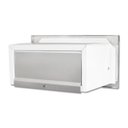 Ver imagem 4 de Caixa de Correio Carta F Inox Polido Brilhante Espelhado C Tarja Branca 20 Cm Profundidade