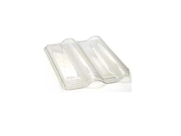 Kit 10 Telha Transparente Plastica Premier Cejatel 42X33 - 1
