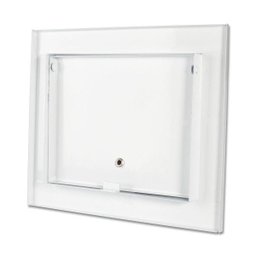 Visor Água Energia Linear Hat Branco Fosco Top Design Moderno Inovador - 3