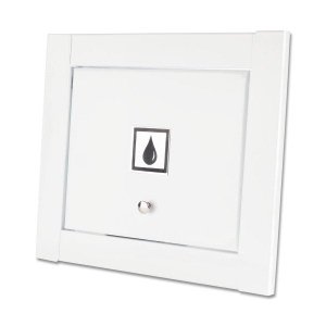 Visor Água Energia Linear Hat Branco Fosco Top Design Moderno Inovador