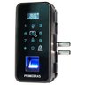 Fechadura Digital Biométrica Eletrônica Primebras P3003 Sobrepor para Porta de Madeira - 1