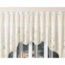 Ver imagem 5 de Cortina Renda Cascata Tulipinhas Creme Cozinha