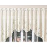 Cortina Renda Cascata Tulipinhas Creme Cozinha - 5