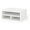 Ver imagem 1 de Suporte para Impressora Prateleira com Divisórias para Mesa:branco