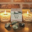 Ver imagem 1 de Vela Aromática Quartzo Verde - 110g